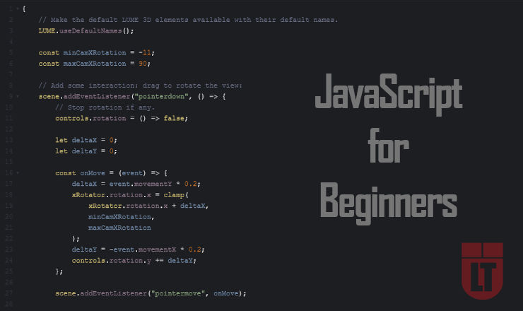 JavaScript for Beginners training course
